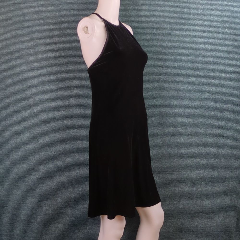 Jessica Howard Black Velvet Dress - Picture 9 of 12
